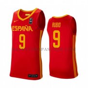 Maillot Espagne Ricky Rubio 2019 FIBA Baketball World Cup Rouge
