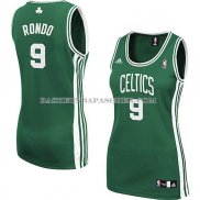 Maillot Femme Boston Celtics Romdo Vert