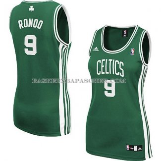 Maillot Femme Boston Celtics Romdo Vert