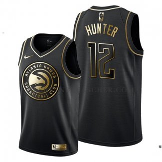 Maillot Golden Edition Atlanta Hawks De'andre Hunter Noir