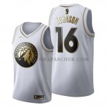 Maillot Golden Edition Minnesota Timberwolves James Johnson 2019-20 Blanc