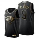Maillot Golden Edition New York Knicks R.j. Barrett Noir