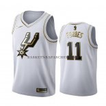 Maillot Golden Edition San Antonio Spurs Bryn Forbes Blanc