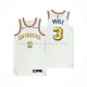 Maillot Golden State Warriors Jordan Poole NO 3 Classic Authentique Blanc