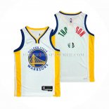 Maillot Golden State Warriors Klay Thompson NO 11 2022 Slam Dunk Special Mexique Edition Blanc