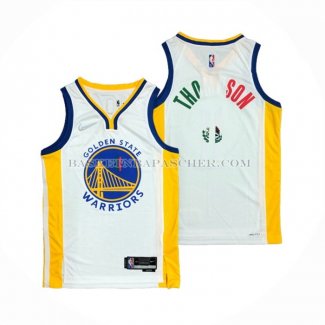 Maillot Golden State Warriors Klay Thompson NO 11 2022 Slam Dunk Special Mexique Edition Blanc