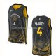 Maillot Golden State Warriors Moses Moody NO 4 Ville 2022-23 Noir