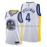 Maillot Golden State Warriors Omari Spellman Association Blanc