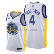 Maillot Golden State Warriors Omari Spellman Association Blanc