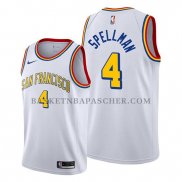 Maillot Golden State Warriors Omari Spellman Classic Edition Blanc