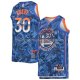 Maillot Golden State Warriors Stephen Curry No 30 MVP Bleu