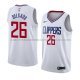 Maillot Los Angeles Clippers Angel Delgado Association 2018 Blan