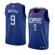 Maillot Los Angeles Clippers Tyrone Wallace Icon 2018 Bleu