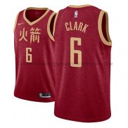 Maillot Los Angeles Lakers Gary Clark Ciudad 2018-19 Rouge