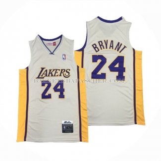 Maillot Los Angeles Lakers Kobe Bryant NO 24 Hardwood Classics 2008-2009 Blanc