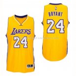 Maillot Los Angeles Lakers Kobe Bryant NO 24 Jaune