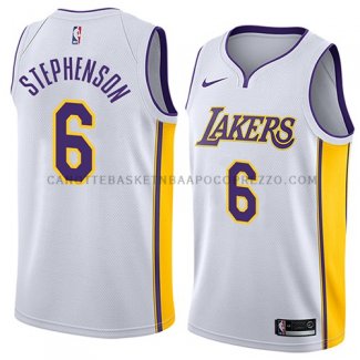Maillot Los Angeles Lakers Lance Stephenson Association 2018 Bla