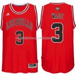 Maillot Los Chicago Bulls Wade Rouge