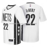 Maillot Manche Courte Brooklyn Nets LeVert Gris