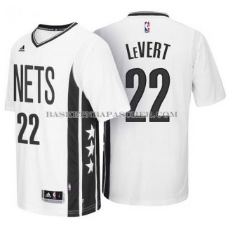 Maillot Manche Courte Brooklyn Nets LeVert Gris
