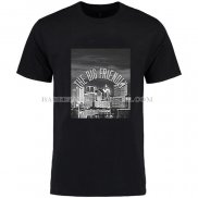 Maillot Manche Courte Oklahoma City Thunder Ville Noir