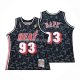Maillot Miami Heat Bape NO 93 Hardwood Classic Noir