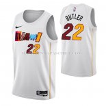 Maillot Miami Heat Jimmy Butler NO 22 Ville 2022-23 Blanc