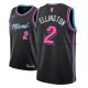 Maillot Miami Heat Wayne Ellington Ciudad 2018-19 Noir