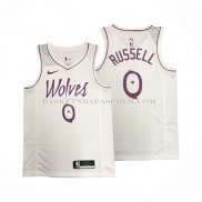 Maillot Minnesota Timberwolves Derrick Rose NO 0 Earned Blanc