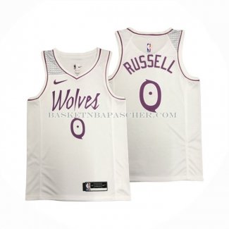 Maillot Minnesota Timberwolves Derrick Rose NO 0 Earned Blanc