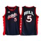 Maillot NBA USA 1996 Hili Noir