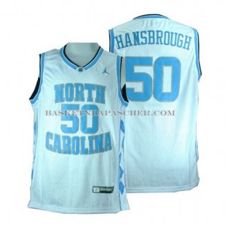 Maillot NCAA North Carolina Hansbrough Blanc