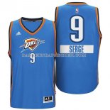Maillot Noel Oklahoma City Thunder Ibaka 2014 Bleu