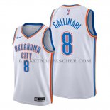 Maillot Oklahoma City Thunder Danilo Gallinari Association Blanc Maillot Oklahoma City Thunder Danilo Gallinari Association Blanc