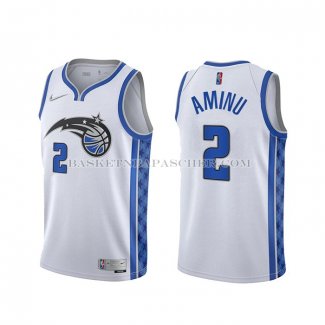 Maillot Orlando Magic Al-Farouq Aminu Earned 2020-21 Blanc