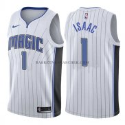 Maillot Orlando Magic Jonathan Isaac Association 2017-18 Blanc
