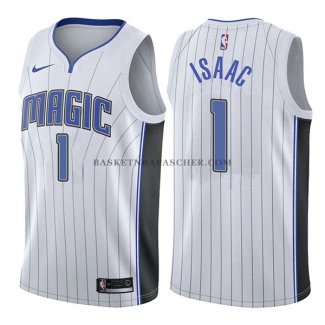 Maillot Orlando Magic Jonathan Isaac Association 2017-18 Blanc