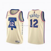 Maillot Philadelphia 76ers Tobias Harris Earned 2020-21 Crema