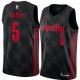 Maillot Portland Trail Blazers Seth Curry Ciudad 2017-18 Noir