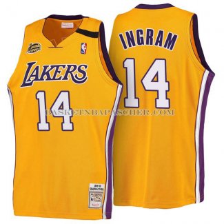 Maillot Retro 1999-00 Los Angeles Lakers Ingram Jaune