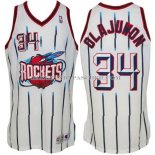 Maillot Retro Houston Rockets Olajuwon Blanc Maillot Retro Houston Rockets Olajuwon Blanc