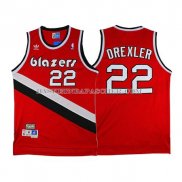 Maillot Retro Portland Trail Blazers Drexler Rouge