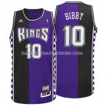 Maillot Retro Sacramento Kings Bibby Purpura Noir