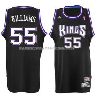 Maillot Retro Sacramento Kings Williams Noir