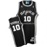 Maillot Retro San Antonio Spurs Rodman Noir
