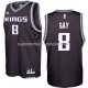 Maillot Sacramento Kings Gay 2016-17 Noir