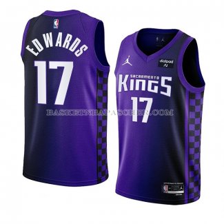 Maillot Sacramento Kings Kessler Edwards NO 17 Statement 2023-24 Volet