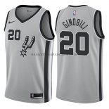 Maillot San Antonio Spurs Manu Ginobili Statehombret 2017-18 Pla