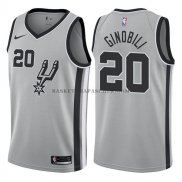 Maillot San Antonio Spurs Manu Ginobili Statehombret 2017-18 Pla