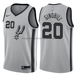 Maillot San Antonio Spurs Manu Ginobili Statehombret 2017-18 Pla
